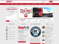 Desktop screenshot for averittexpress.com