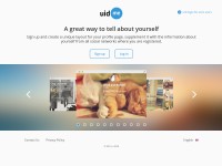 Desktop screenshot for uid.me