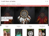 Desktop screenshot for craftstoreofindia.com