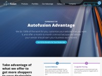 Desktop screenshot for autofusion.com