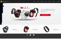 Desktop screenshot for amazfit.com
