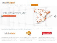 Desktop screenshot for soluziondigital.com