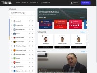 Desktop screenshot for tribuna.com