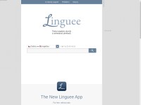 Desktop screenshot for linguee.cz
