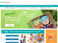 Desktop screenshot for musclefood.com