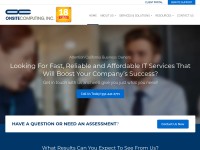 Desktop screenshot for onsitecomputing.net