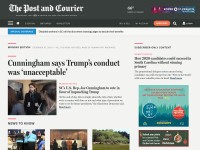 Desktop screenshot for postandcourier.com