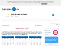 Desktop screenshot for calendario-365.es