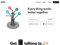 Desktop screenshot for ifttt.com