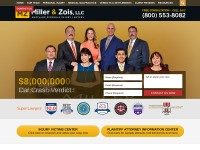 Desktop screenshot for millerandzois.com