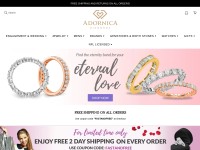 Desktop screenshot for adornicadiamonds.com