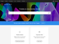 Desktop screenshot for fotolia.com