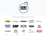 Desktop screenshot for acmebranding.com