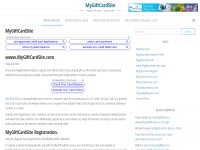 Desktop screenshot for mygiftcardsiteusa.com