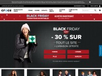 Desktop screenshot for crocs.com