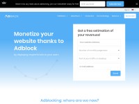 Desktop screenshot for adback.co