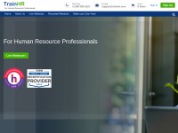 Desktop screenshot for trainhr.com