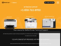 Screenshot of 123hp-com.com