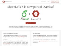 Desktop screenshot for sharelatex.com
