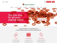 Desktop screenshot for applerubber.com