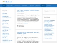 Desktop screenshot for goindiajob.in