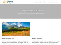 Screenshot of naszeatrakcje.pl