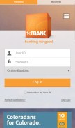 How efirstbank.com looks like on a mobile device such as an iPhone.