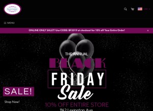 How eislerchemist.com looks like on a tablet such as an iPad.