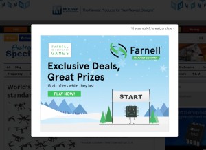 How electronicspecifier.com looks like on a tablet such as an iPad.