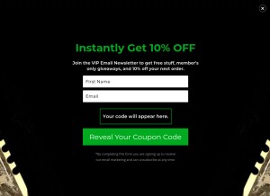 How elementalknives.com looks like on a tablet such as an iPad.