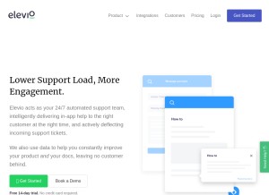 How elev.io looks like on a tablet such as an iPad.