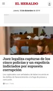 How elheraldo.co looks like on a mobile device such as an iPhone.