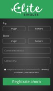 How elitesingles.cl looks like on a mobile device such as an iPhone.