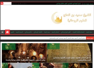 How elso9.net looks like on a tablet such as an iPad.