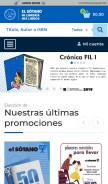 How elsotano.com looks like on a mobile device such as an iPhone.