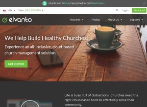 How elvanto.net looks like on a tablet such as an iPad.