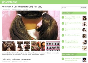 How elwebdesants.com looks like on a tablet such as an iPad.