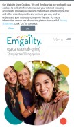 How emgality.com looks like on a mobile device such as an iPhone.