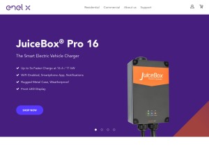How emotorwerks.com looks like on a tablet such as an iPad.