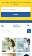 How enasco.com looks like on a mobile device such as an iPhone.