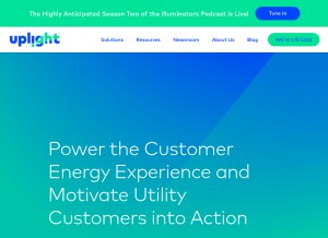 How energysavvy.com looks like on a tablet such as an iPad.