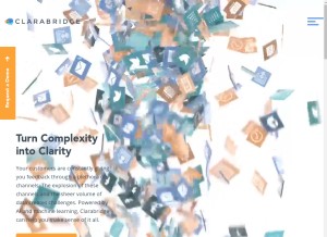 How engagor.com looks like on a tablet such as an iPad.