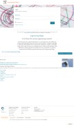 How engineeringvillage.com looks like on a mobile device such as an iPhone.