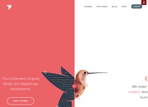 How enginethemes.com looks like on a tablet such as an iPad.