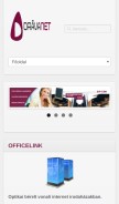 How enternet.hu looks like on a mobile device such as an iPhone.