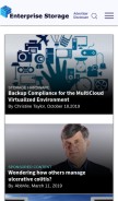 How enterprisestorageforum.com looks like on a mobile device such as an iPhone.