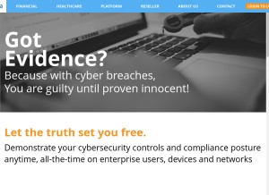 How entreda.com looks like on a tablet such as an iPad.