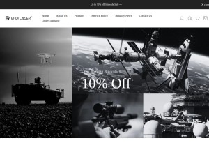 How erdicn.com looks like on a tablet such as an iPad.