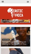 How erotic-africa.com looks like on a mobile device such as an iPhone.