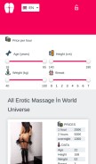 How eroticmassageworld.com looks like on a mobile device such as an iPhone.